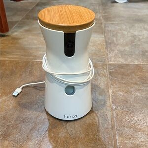 Furbo White Pet Camera with Treat Dispenser